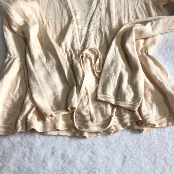 Angel of the North Tie String closure Women's Cardigan - Size Medium - Picture 5 of 9